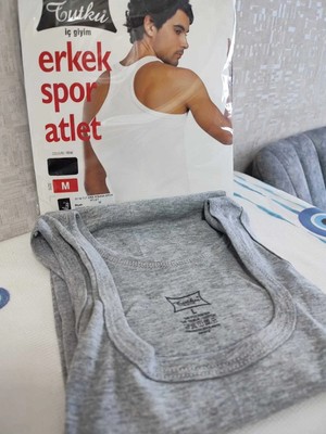 Tutku Erkek  Ribana Pamuklu Spor Atlet