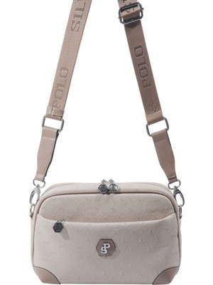 Silver & Polo Silver Polo SP1094 Kadın Çapraz Çanta Fashion Bej-Latte