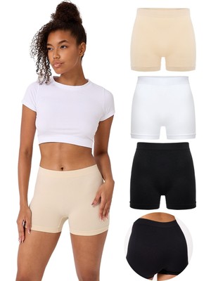Forever More 3'lü Seamless Kadın Boxer