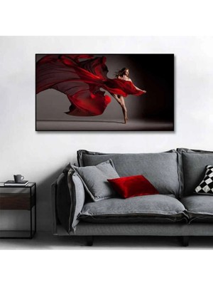 Şehzat Dekoratif Red & Love Kanvas Tablo