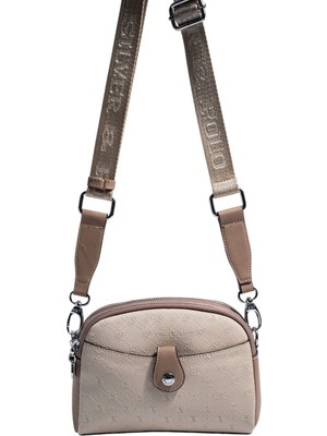 Silver & Polo Silver Polo Bej - Latte Fashion Kadın Çapraz Çanta SP1144