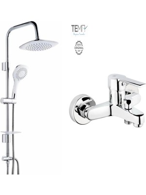 Tema Flora Banyo Bataryası ve Raın Bianco Duş Sistemi