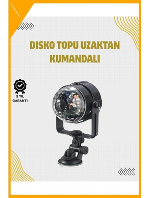 Esplendor Uzaktan Kumandalı, Ses Kontrollü LED Disko Işığı - Parti ve Kulüpler Için