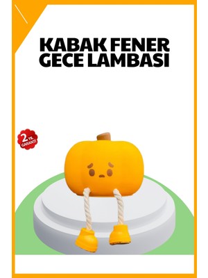 Esplendor Şarjlı Pumpkin LED Masa Lambası Zamanlayıcılı Dokunmatik