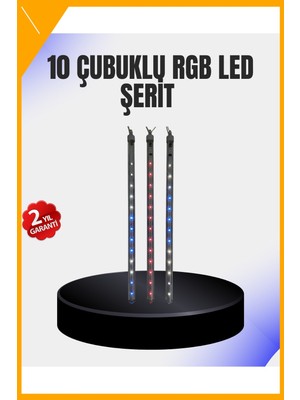 Esplendor Dekoratif LED Meteor Işık 10’lu Çubuk Seti