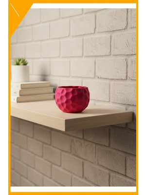 Esplendor Küçük Boy Mor Saksı 5 cm Şık ve Minimal Dekoratif Tasarım