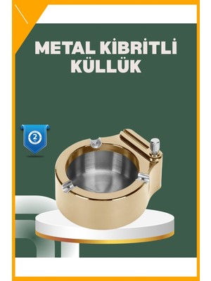 Esplendor Yeniden Doldurulabilir Çakmaklı Küllük Dayanıklı Yapı