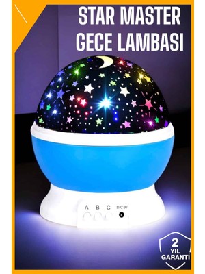 Esplendor Yıldızlı Gökyüzü Projeksiyon Gece Lambası Hareketli Işık Şovu