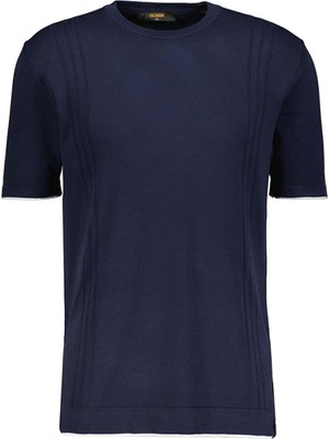 Cazador 34185 Erkek Bisiklet Yaka Triko T-Shirt