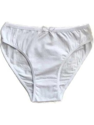 Tutku Kadın Beyaz Bikini Külot