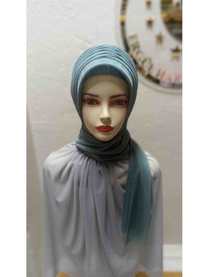 Ergül Hazır Duvak Simsiz Mint Yeşili Tekli Model Hazir Turban,hazır Duvak,hazır Şal,abiye Şal, Düğün,sünnet,mezuniyet