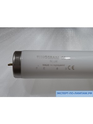 Tungsram TU-182295 F20W Blue G13 Kalın Mavi Sinek Ampülü