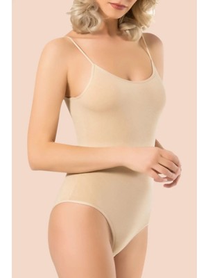 Namaldı Kadın Elastan Ip Askılı Çıtçıtlı Body 261 3'lü Paket