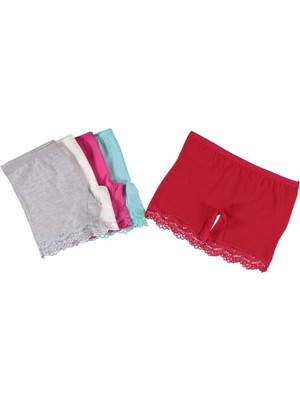 Dondeza 6'lı Paket 409 Kız Çocuk Boxer