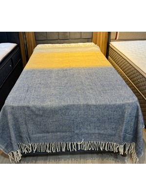 Özyün Kaşmir Yün Battaniye Ultra Soft Wool Blanket (Tek Kişilik)