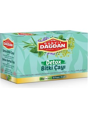 Aydogan's Detox Bitki Çayı Bardak Poşet 20’li Mudanis