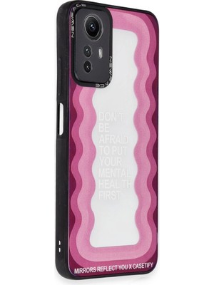 Eco Xiaomi Redmi Note 12 Pro 5g Kılıf Mirror Desenli Kapak - Mirror - 11
