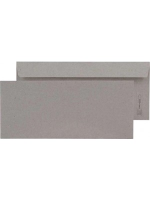 Doğan Düz Penceresiz 90 Gram Kraft Silikonlu Diplomat Zarf (105*240 mm ) ( 50 Adet )