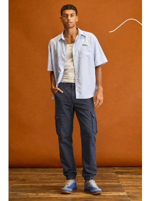 Tarz Cool Erkek Slim Fit Körüklü Jogger Paçası Lastikli Pantolon