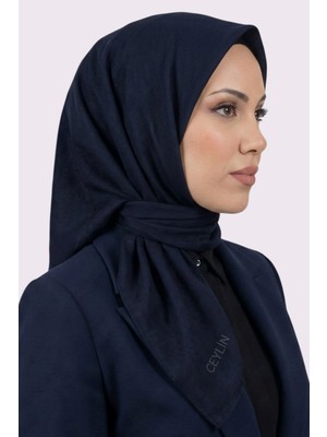 Hadiora Kadın Lacivert Mio Caz Eşarp