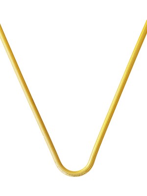 Bilezikci 50 cm. 14 Ayar Altın Balık Sırtı Zincir