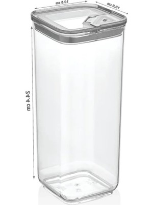 Die Grup Pratik Kare Saklama Kabı - 3X1700 ml