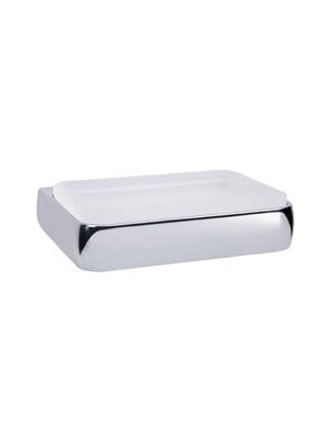 Fontana - Sabunluk Krom, Cam Outlet - FC-10102-