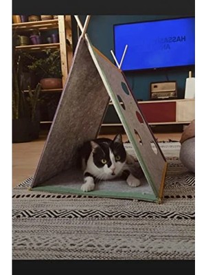 Die Grup Kedi Oyun Çadırı ve Yatak, Kaliteli Keçe Malzeme