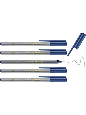 Die Grup 0.3 mm Uçlu 10'lu Fineliner Seti, Çelik Mavisi
