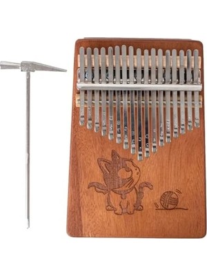 Die Grup Kalimba, 17 Tırnaklı ve Eğlenceli Melodiler Için Tasarlanmış
