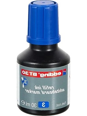 Die Grup Edding Bt 30 Beyaz Yazı Tahtası Kalemi Yedek Mürekkebi - Mavi - 30ML