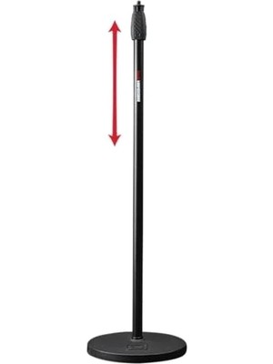 Die Grup Mikrofon Standı, 25 cm Yükseklik, Yuvarlak Ayak Tasarım