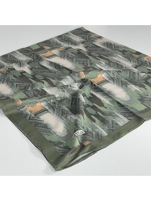 Miray Nevada Büyük Boy Organik Pamuk Eşarp - 120 x 120 - 06451-07