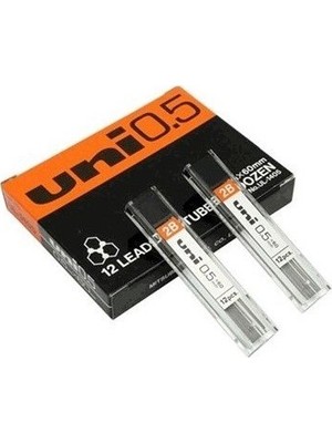 Uni Min Uç 0.5 mm 2b 12'li Tüp 60 mm 1 Adet
