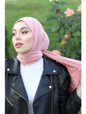 Moda Nokta Tesettür Penye Şal Modeli - Zümrüt