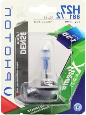Die Grup 12V 27W H27/2 Xtreme Vision Ampul - %150 Fazla Işık
