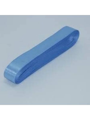 Die Grup Mavi Saten Kurdele - 1 cm Genişlik, 10 Metre Uzunluk