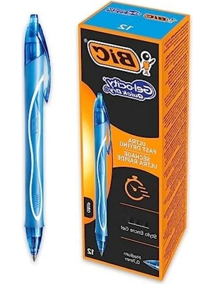 Die Grup Hızlı Kuruyan Jel Kalem, Orta Uç (0,7 Mm), Turkuaz, 12 Adet