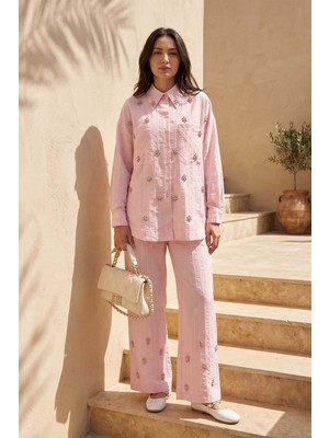 Missemramiss Pıetra Takım 5148 Pembe