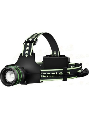 Senka Bedotech Bd-9 60W Tg + Smd LED Alüminyum Alaşımlı Zoomlu Type-C Şarjlı Sensörlü Kafa Feneri
