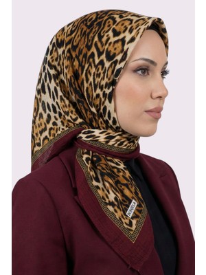 Hadiora Haki Leopar Desenli Mio Caz Eşarp