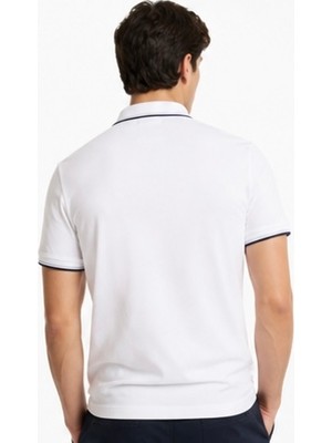 Boss  Polo Yaka  Beyaz  Regular Fit Tshırt