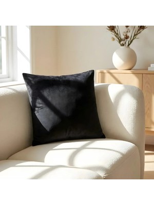Metinev Studio Design: Minimalist Dokulu Premium Kadife Kırlent