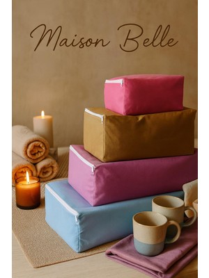 Yerel Üretici 🧺 Maison Belle Kazak Hurcu – 50X30X25 cm