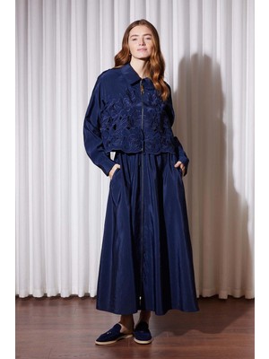 Missemramiss Grace Cut Elbise 5195 Lacivert