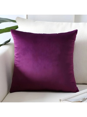 Metinev Studio Design: Minimalist Dokulu Premium Kadife Kırlent