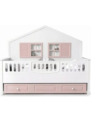 Cozibo Linda Mia Montessori Yavrulu Karyola Bebek Montessori 90X190 cm