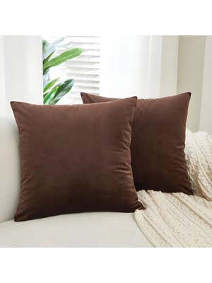 Metinev Studio Design: Minimalist Dokulu Premium Kadife Kırlent