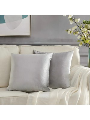 Metinev Studio Design: Minimalist Dokulu Premium Kadife Kırlent