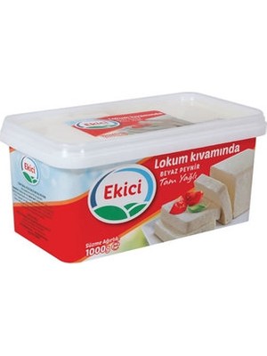 Ekici Lokum Kıvamında Tam Yağlı Beyaz Peynir 1000 gr